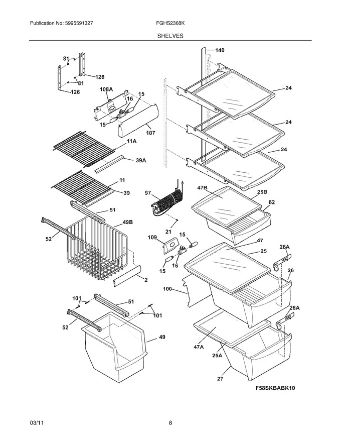 Diagram for FGHS2368LE2