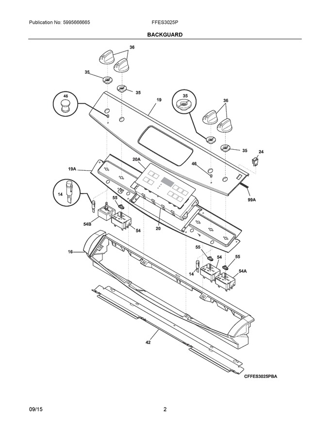Diagram for FFES3025PWD