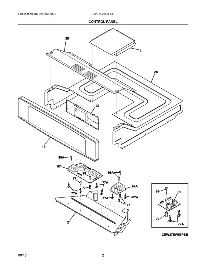 Diagram for EW27EW55PSB