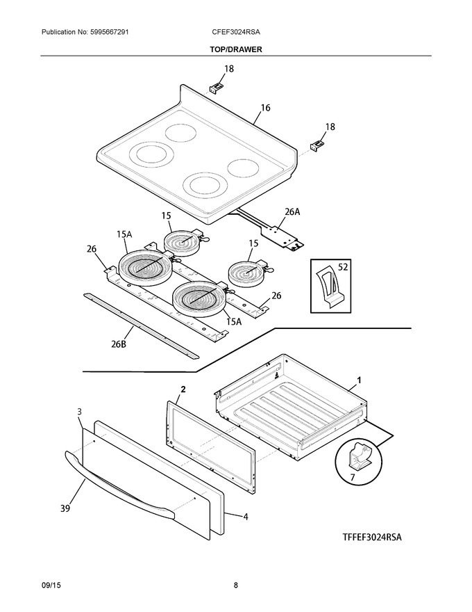 Diagram for CFEF3024RSA