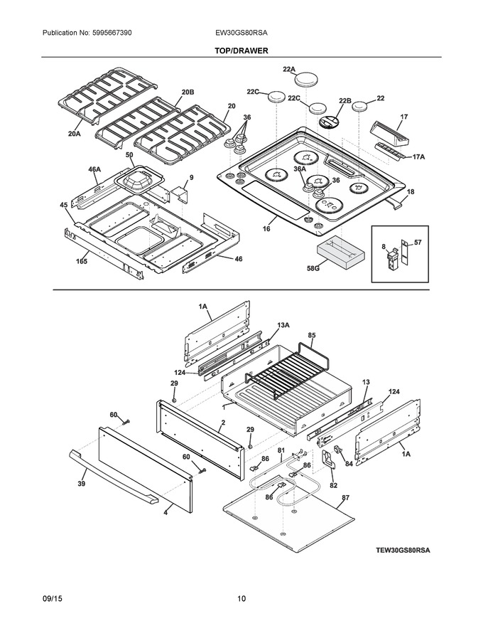 Diagram for EW30GS80RSA