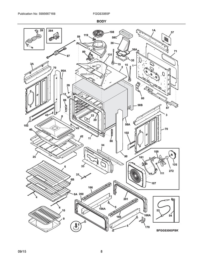 Diagram for FGGS3065PBK
