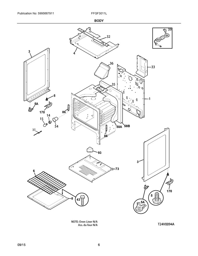 Diagram for FFGF3011LBE
