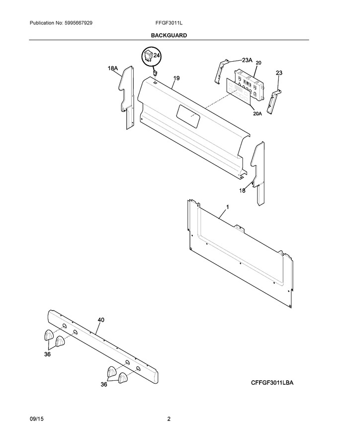 Diagram for FFGF3011LBF