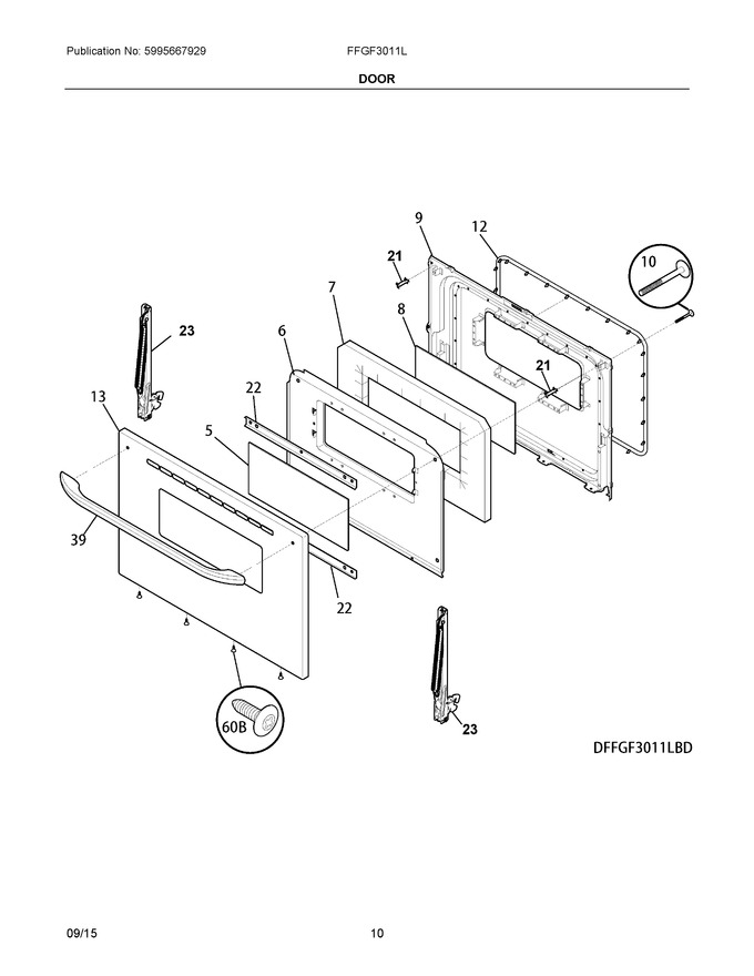 Diagram for FFGF3011LBF