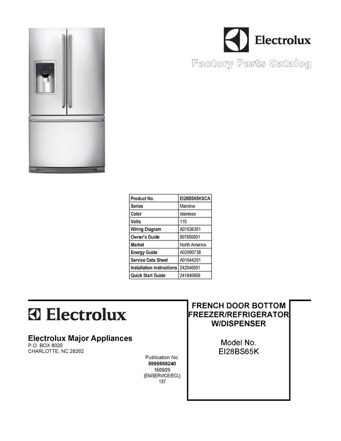 Diagram for EI28BS65KSCA