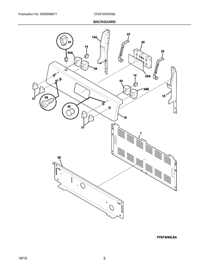 Diagram for CFEF3043RSB