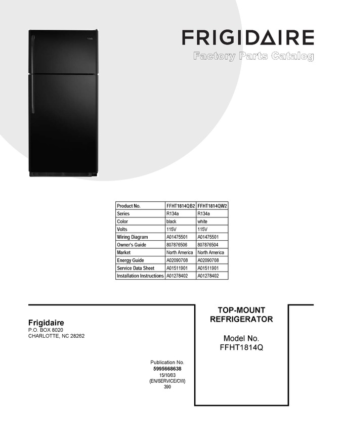 Diagram for FFHT1814QW2