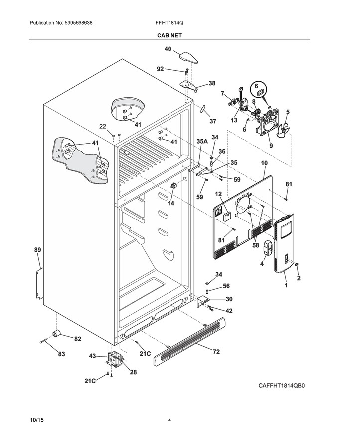 Diagram for FFHT1814QB2