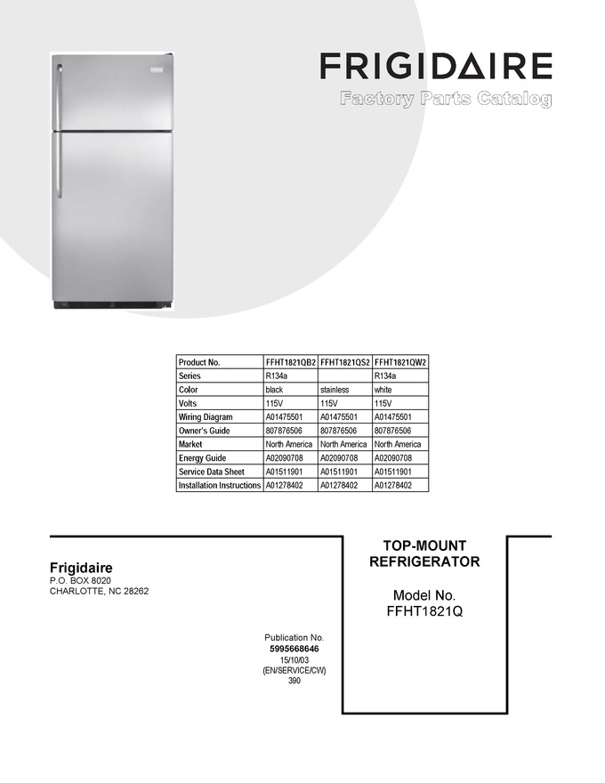 Diagram for FFHT1821QS2
