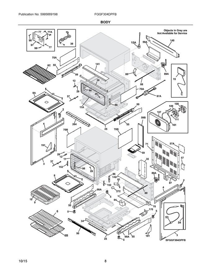 Diagram for FGGF304DPFB