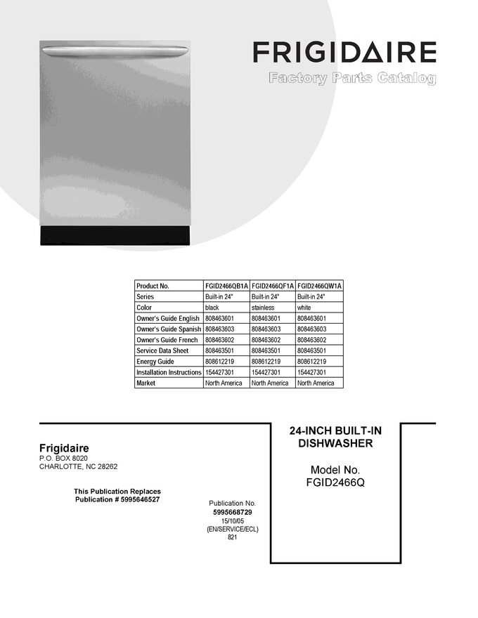 Diagram for FGID2466QW1A
