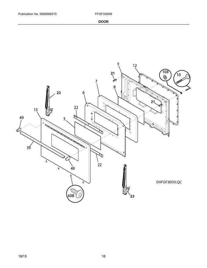 Diagram for FFGF3005MWD