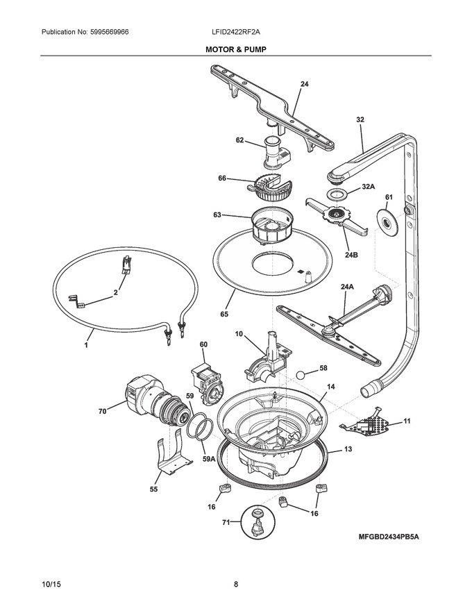 Diagram for LFID2422RF2A