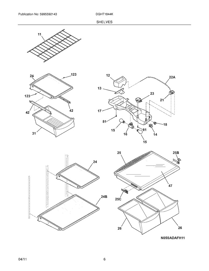Diagram for DGHT1844KF4