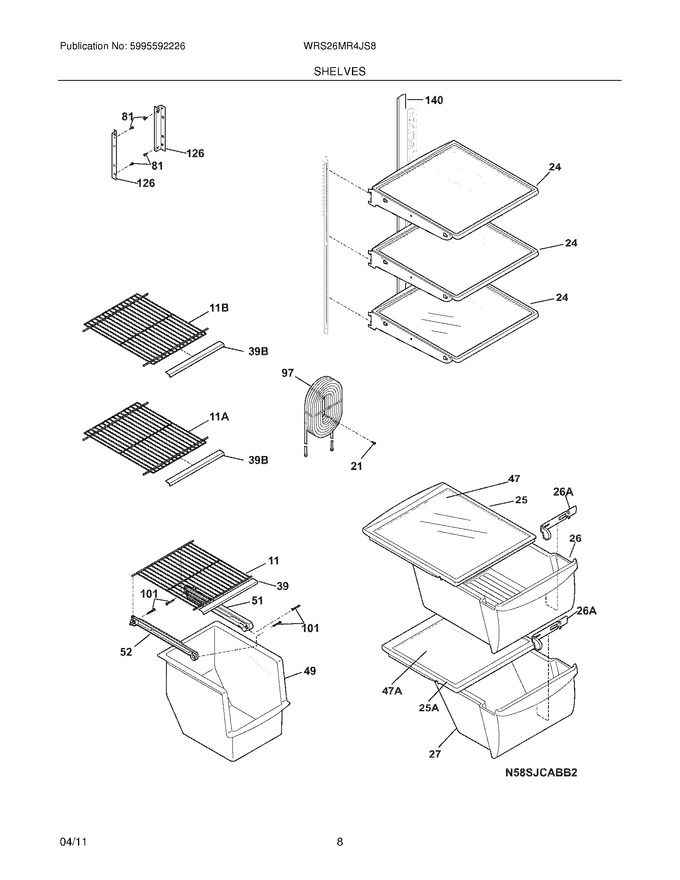 Diagram for WRS26MR4JS8