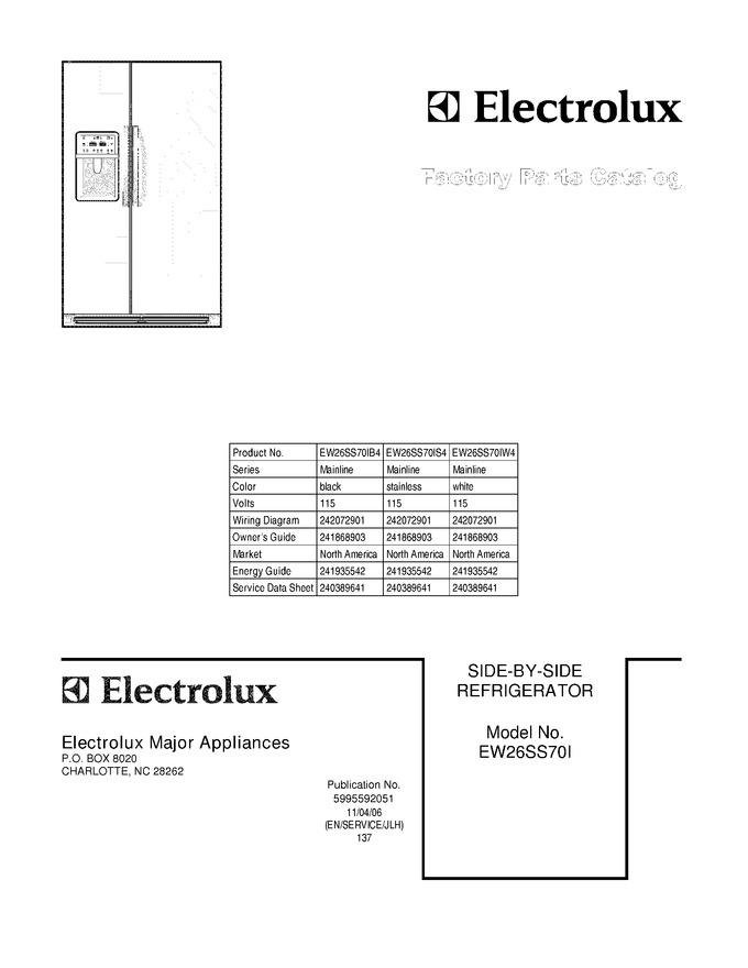 Diagram for EW26SS70IS4