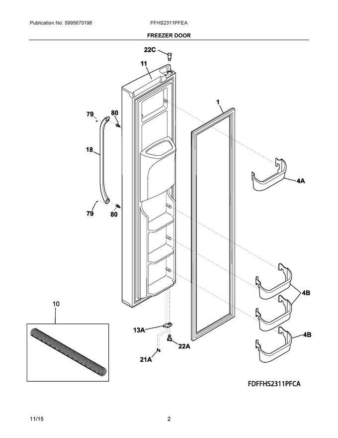 Diagram for FFHS2311PFEA