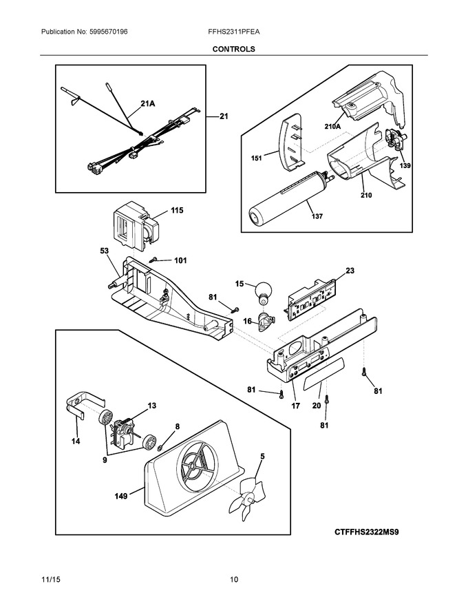 Diagram for FFHS2311PFEA