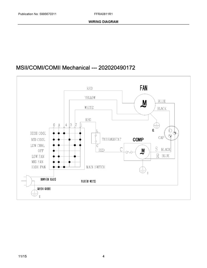 Diagram for FFRA0811R11