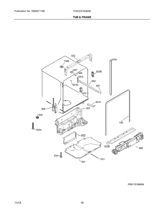 Diagram for FGID2474QB3B