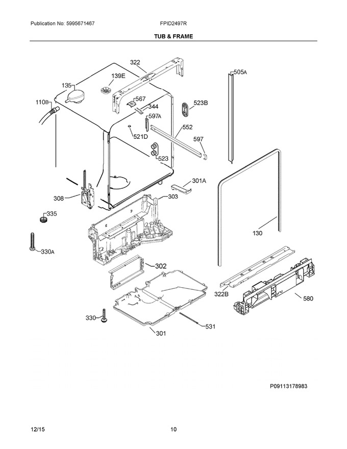 Diagram for FPID2497RF0A
