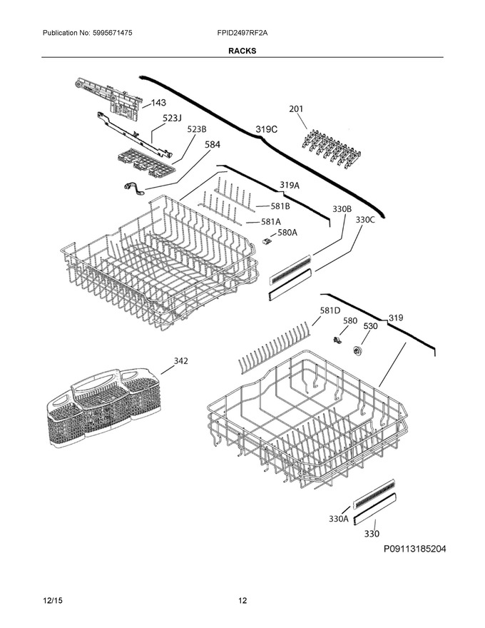 Diagram for FPID2497RF2A