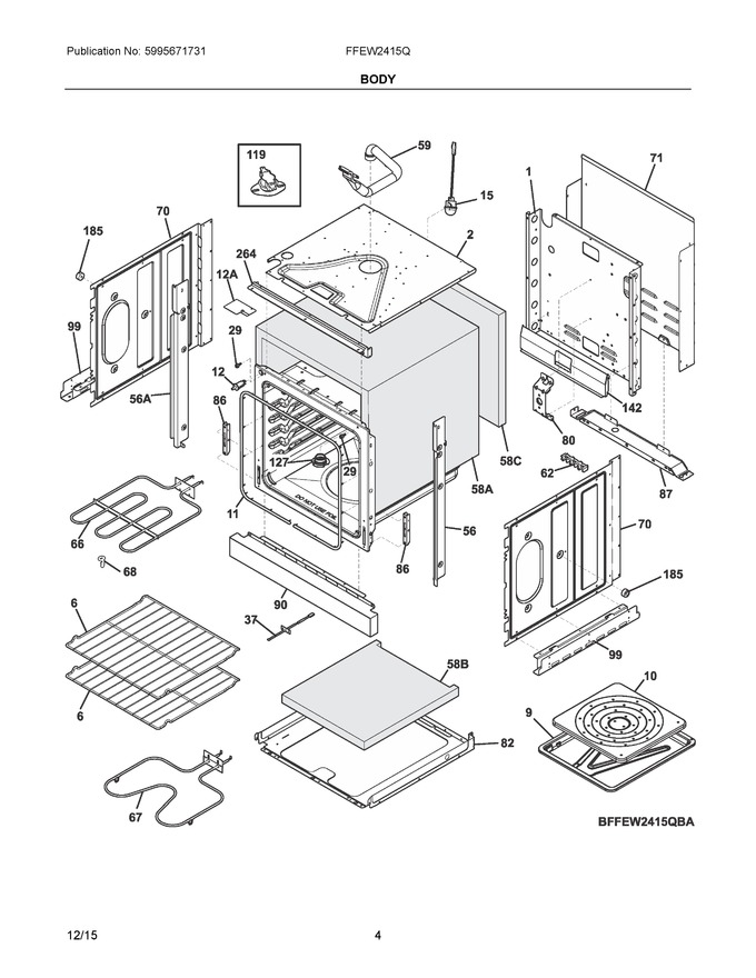 Diagram for FFEW2415QWA