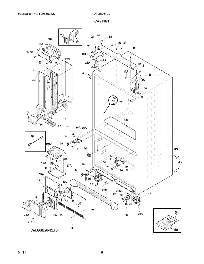 Diagram for LGUB2642LE3
