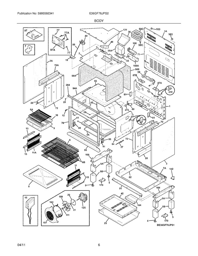 Diagram for E36GF76JPS2