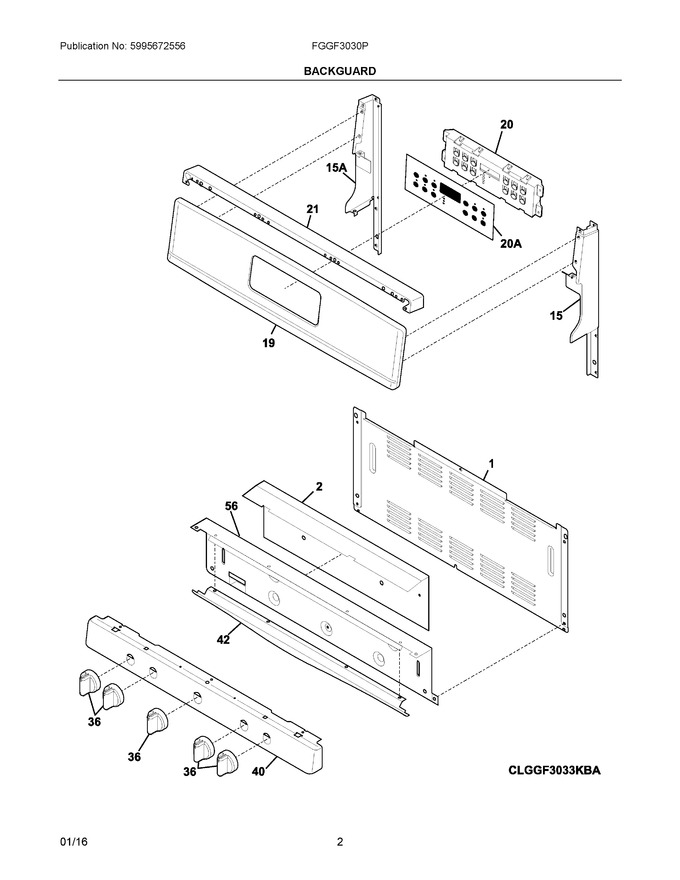 Diagram for FGGF3030PBA