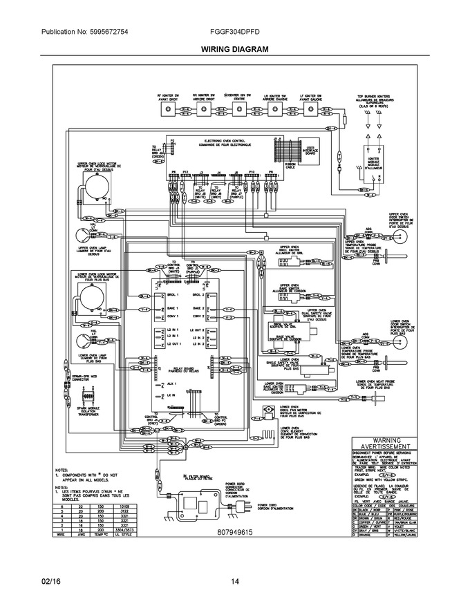 Diagram for FGGF304DPFD
