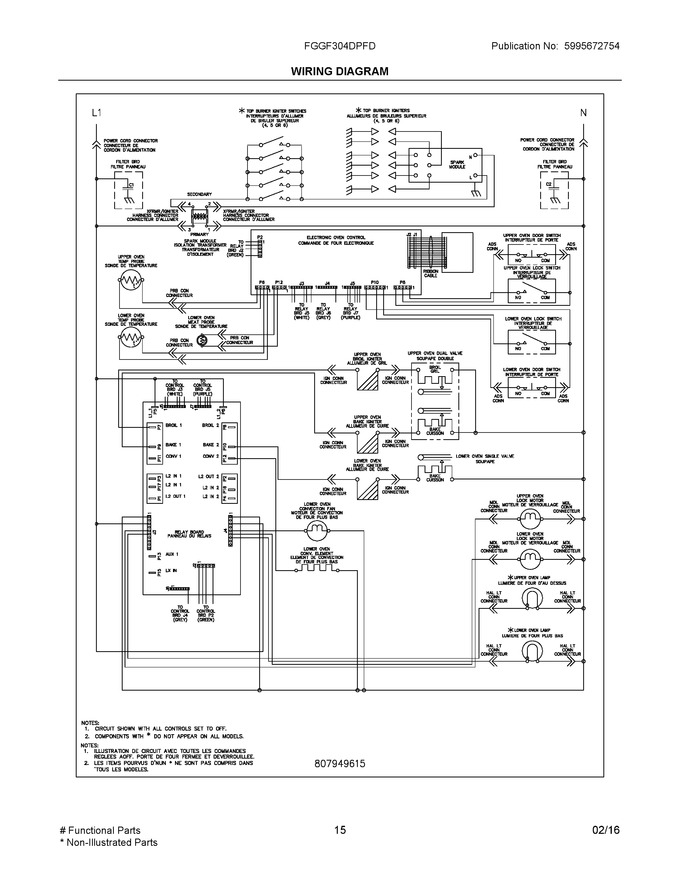 Diagram for FGGF304DPFD