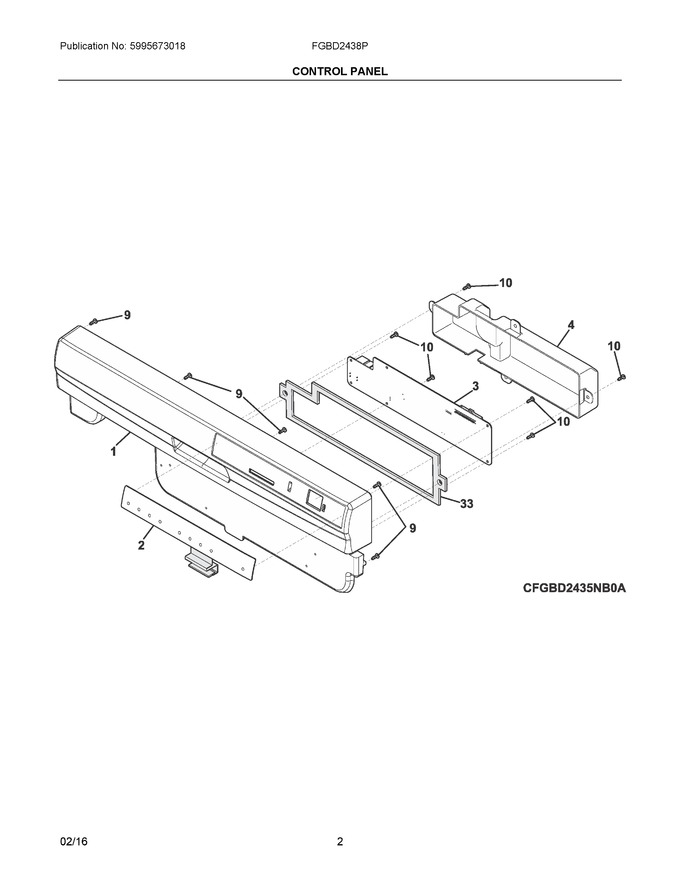 Diagram for FGBD2438PB8B