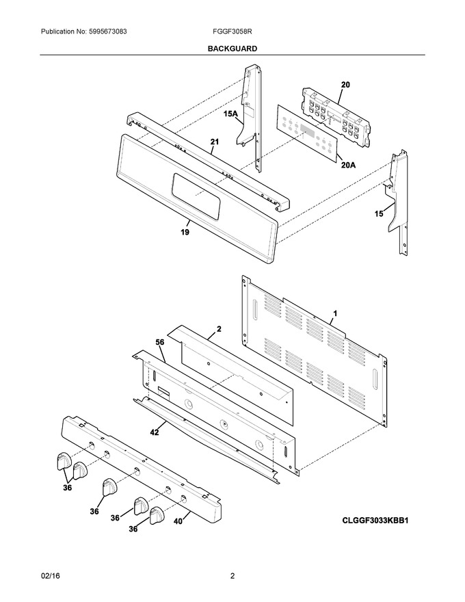 Diagram for FGGF3058RWA