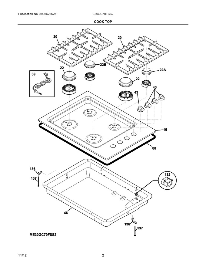 Diagram for E30GC70FSS2