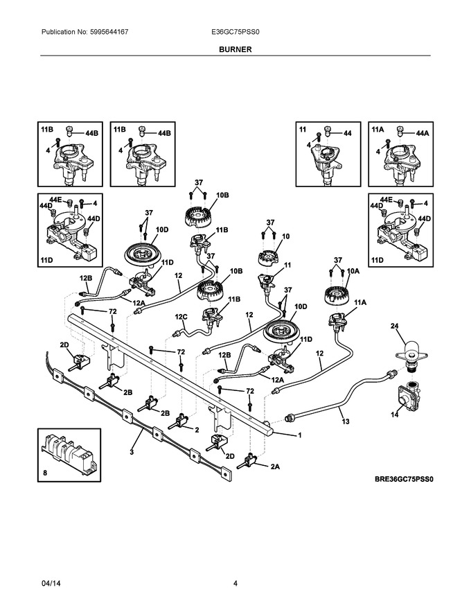 Diagram for E36GC75PSS0