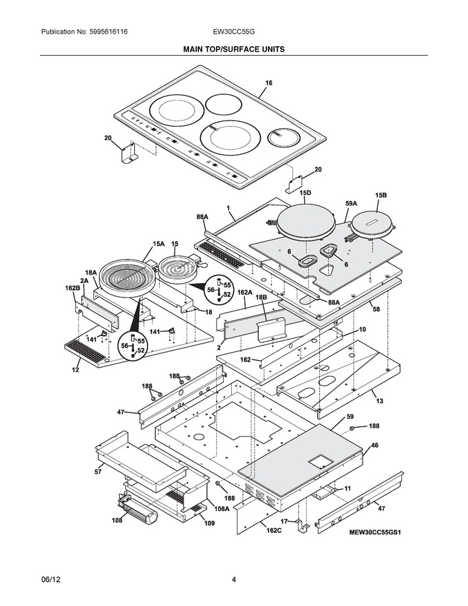 Diagram for EW30CC55GS1