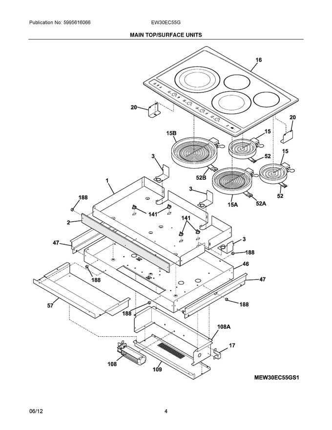 Diagram for EW30EC55GB1