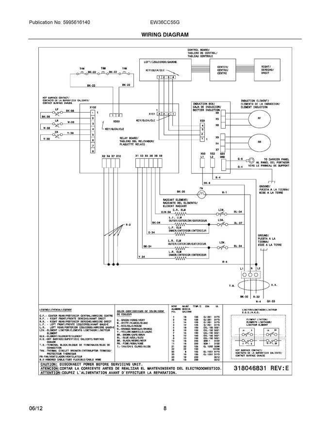 Diagram for EW36CC55GW1