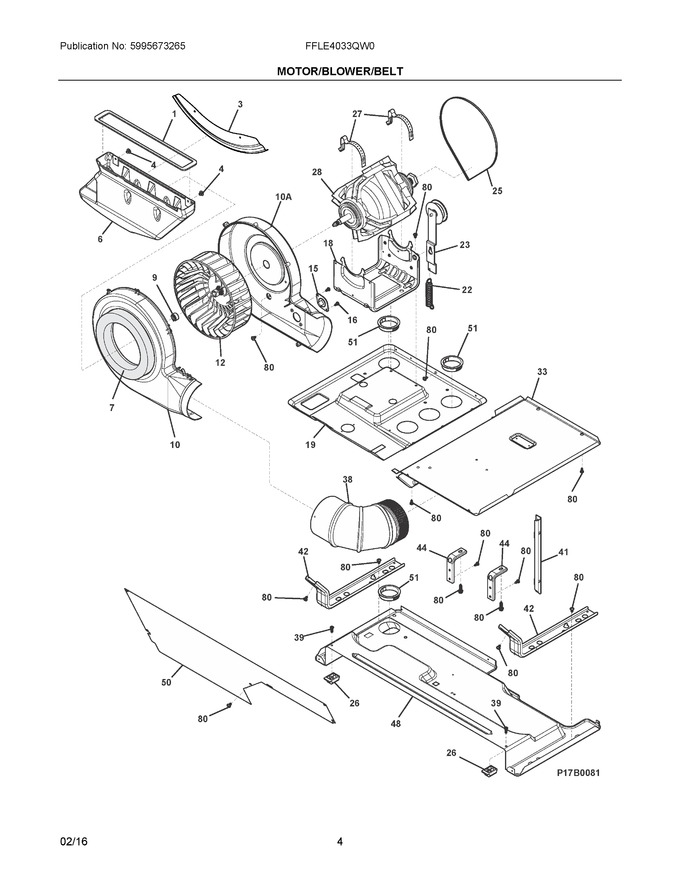 Diagram for FFLE4033QW0
