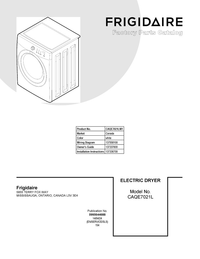 Diagram for CAQE7021LW1