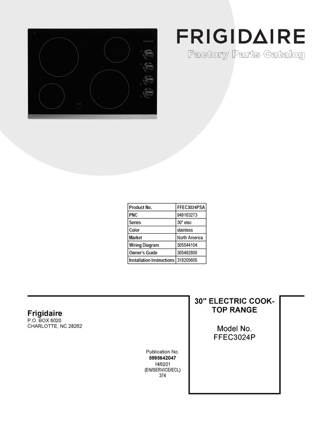 Diagram for FFEC3024PSA