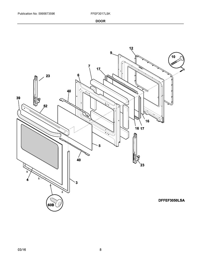 Diagram for FFEF3017LSK