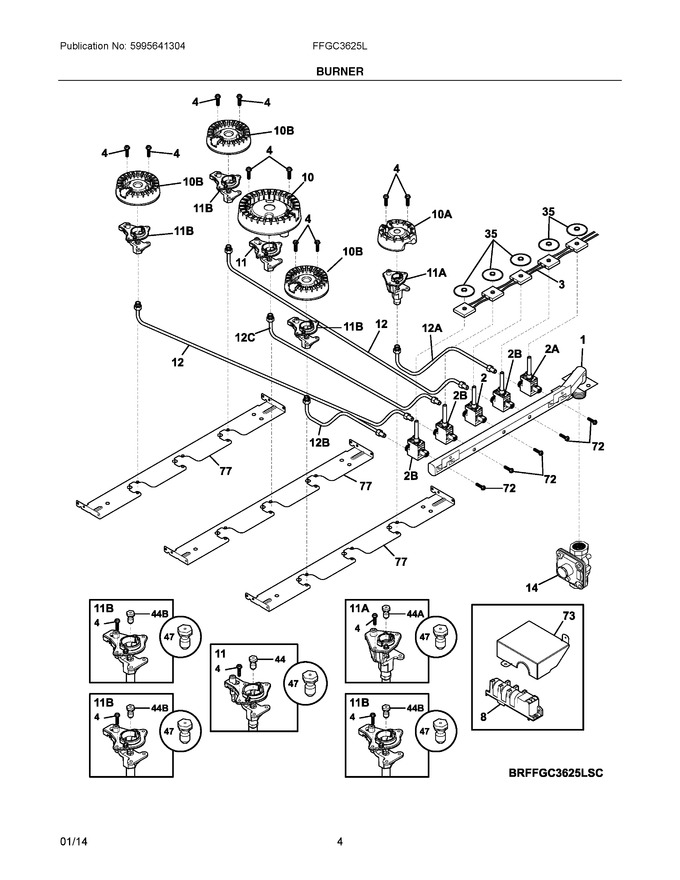 Diagram for FFGC3625LBC