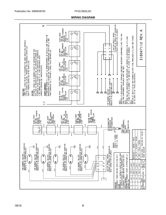 Diagram for FFGC3625LSC