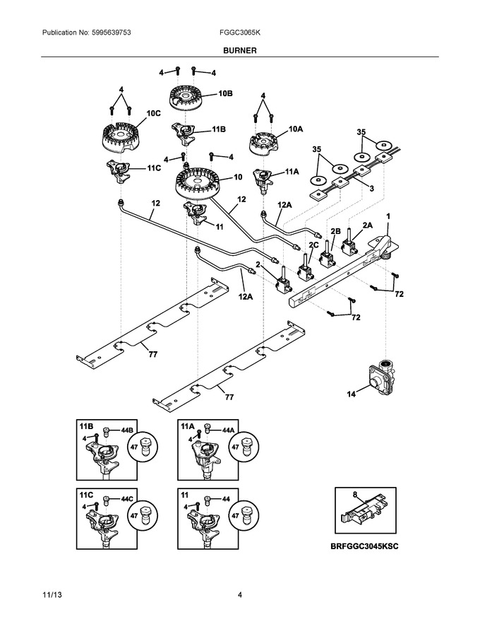 Diagram for FGGC3065KBC