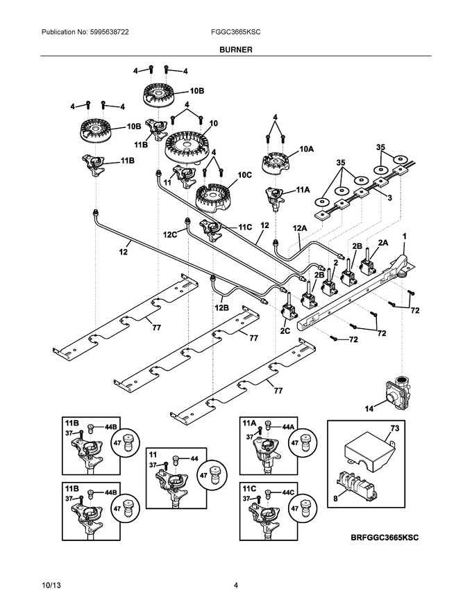 Diagram for FGGC3665KSC
