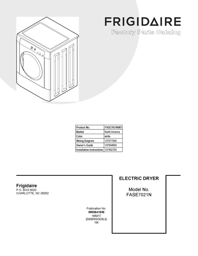 Diagram for FASE7021NW3