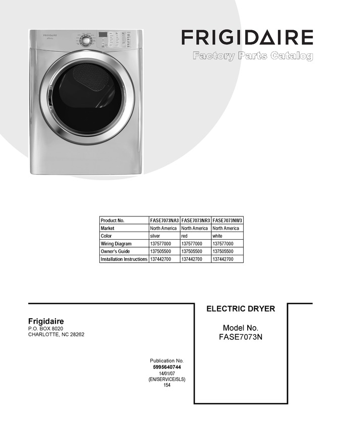 Diagram for FASE7073NR3